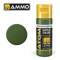 Ammo Atom Color - Hellgrun / Chromate Green 20ml Bottle — exact product view