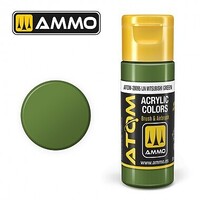 Ammo Atom Color - IJA Mitsubishi Green 20ml Bottle — exact product view