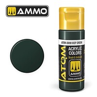 Ammo Atom Color - Deep Green 20ml Bottle — exact product view