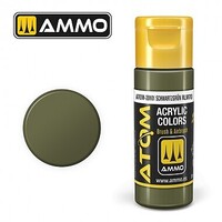 Ammo Atom Color - Schwartzgrun RLM70 20ml Bottle — exact product view