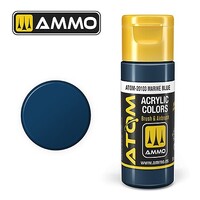 Ammo Atom Color - Marine Blue 20ml Bottle — exact product view