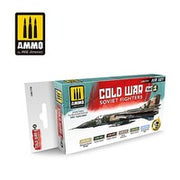 Ammo Cold War Vol 1 Soviet Fighters (six 17ml bottles) — exact AMMO by Mig Jimenez product image
