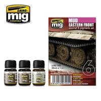Ammo Eastern Front Mud enamel (three 35ml bottles) — exact product view