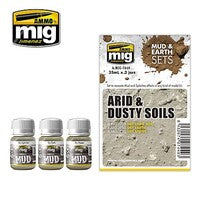 Ammo Arid & Dusty Soil colors (three 35ml Bottles) — exact product view