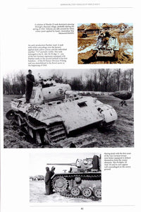 Panzer DNA sample page 82 showing historical winter camouflage photographs