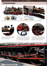 Railway Modeling sample page 12 showing steam-locomotive weathering