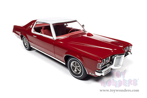 American Muscle 1969 Pontiac Royal Bobcat Grand Prix Model J Matador Red 1:18 AMM1273