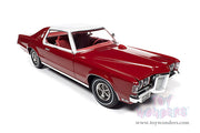 American Muscle 1969 Pontiac Royal Bobcat Grand Prix Model J Matador Red 1:18 AMM1273