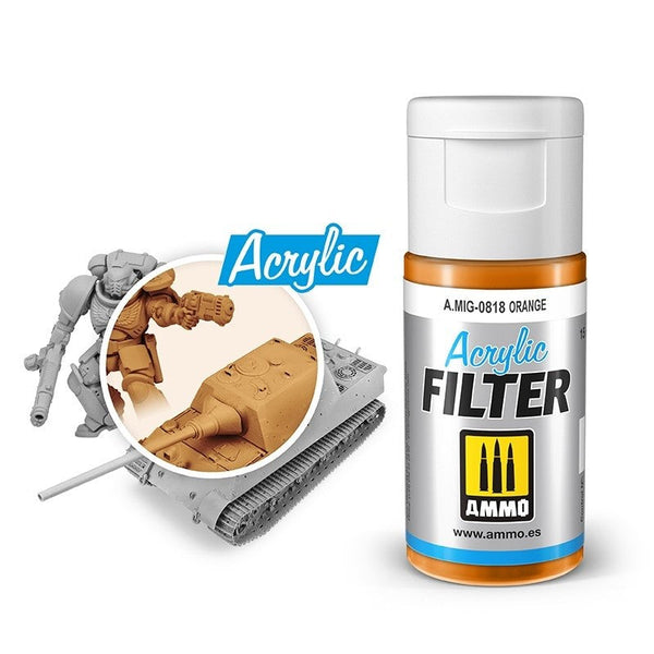 AMMO A.MIG-0818 Orange Acrylic Filter