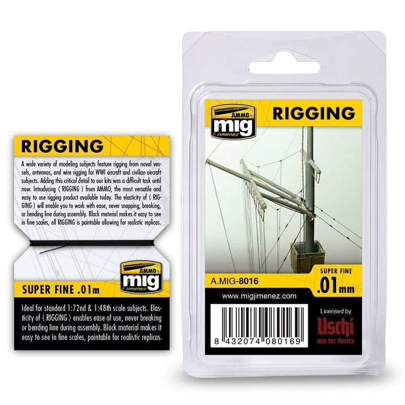 AMMO A.MIG-8016 Super Fine 0.01mm rigging 2m