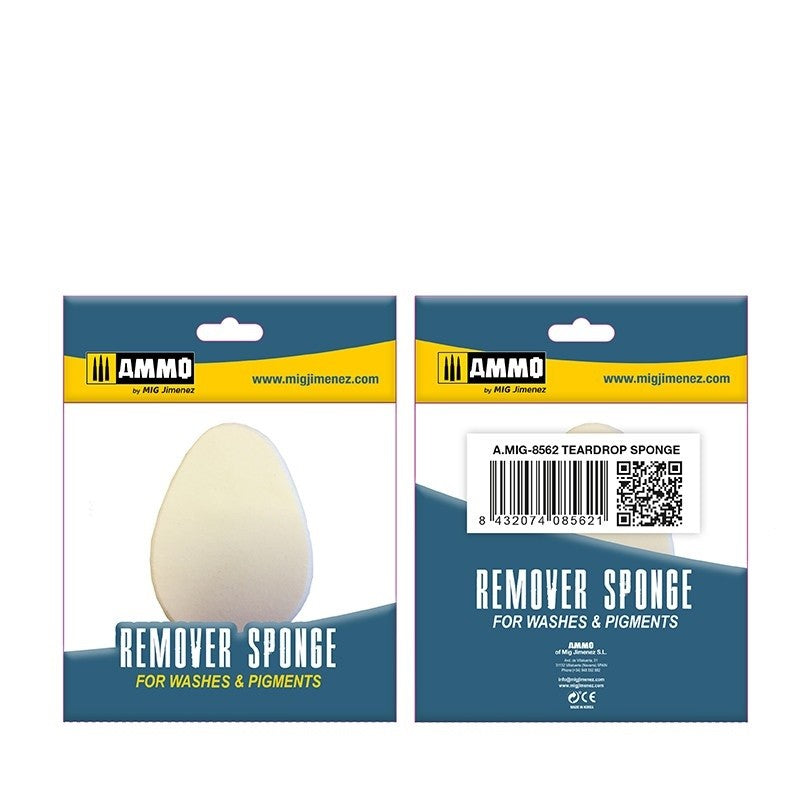AMMO A.MIG-8562 Teardrop Sponge, 2 Pack– product image