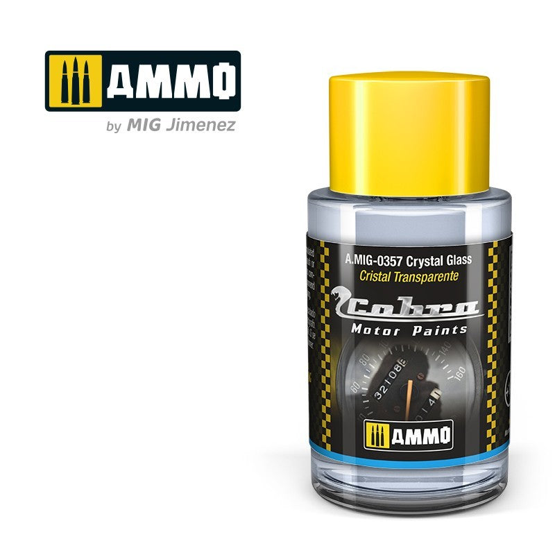AMMO by Mig Jimenez A.MIG-0357 Cobra Motor Crystal Glass paint, 30 ml