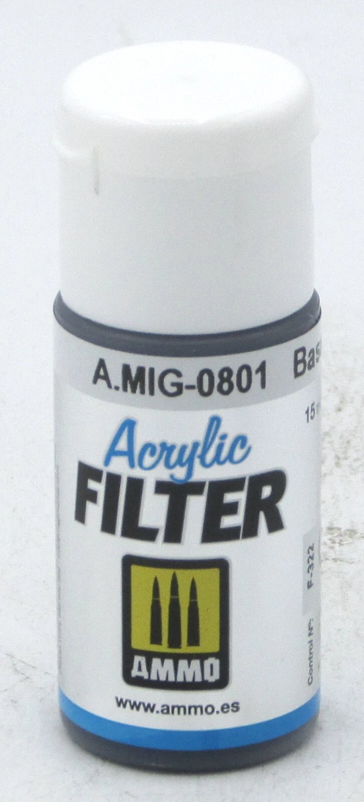 AMMO A.MIG-0801 Basalt acrylic filter 15 ml bottle