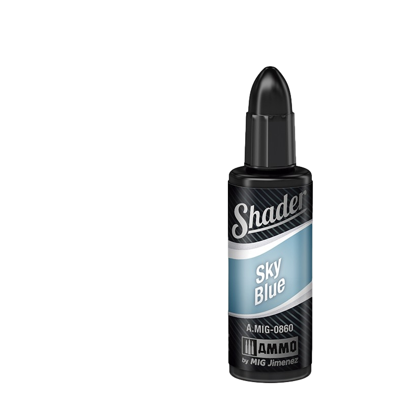 AMMO by Mig Jimenez A.MIG-0860 Shader Sky Blue, 10 mL