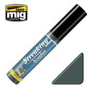 AMMO by Mig Jimenez A.MIG-1257 Streakingbrusher Warm Dirty Grey, 10 mL