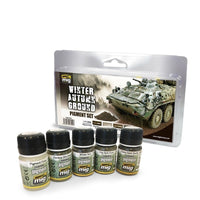 AMMO A.MIG-7455 Winter Autumn Ground Pigment Set