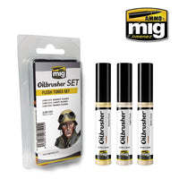 AMMO A.MIG-7500 Oilbrusher Flesh Tones Set