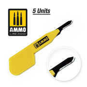 AMMO by Mig Jimenez A.MIG-8686 precision curved blades, 5 pieces
