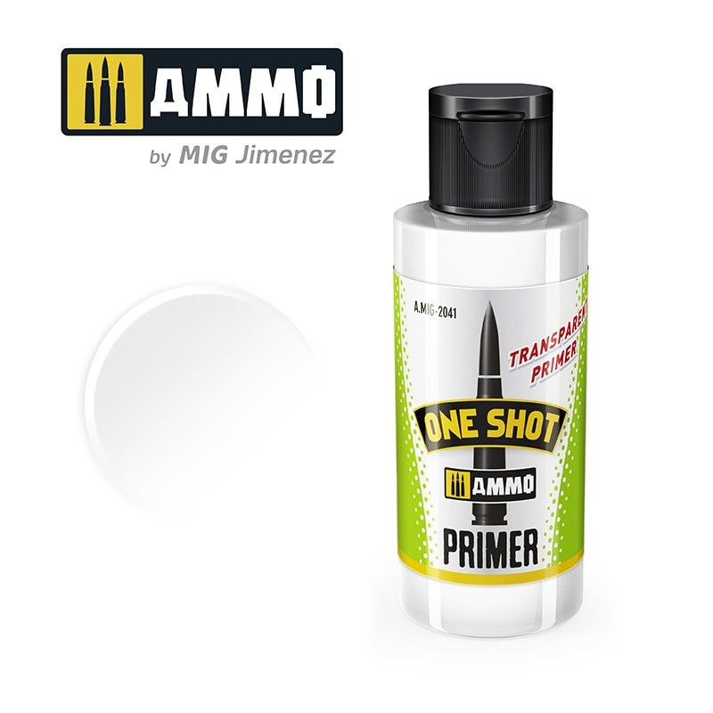 AMMO A.MIG-2041 One Shot Transparent Primer 60 ml bottle