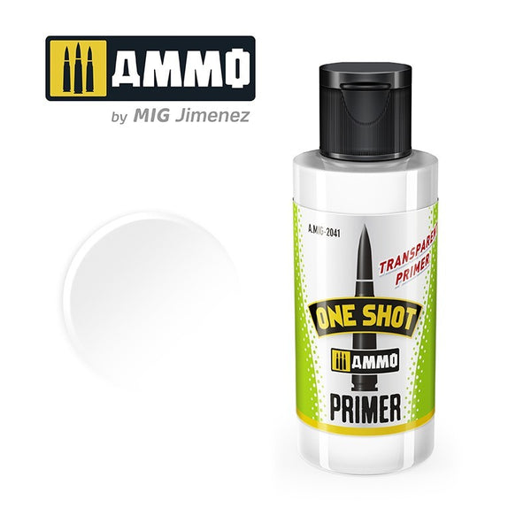 AMMO A.MIG-2041 One Shot Transparent Primer 60 ml bottle
