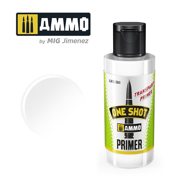 AMMO A.MIG-2041 One Shot Transparent Primer 60 ml bottle