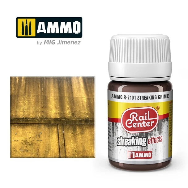 AMMO by Mig Jimenez R-2101 Rail Center Streaking Grime 35 ml