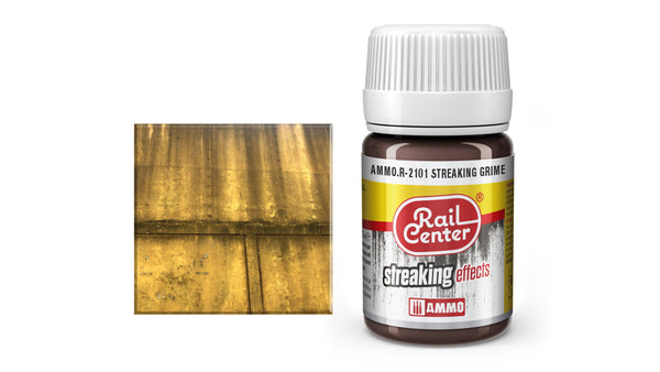AMMO R-2101 Streaking Grime 35 ml Rail Center weathering effect