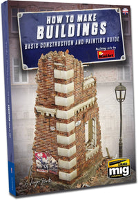 AMMO A.MIG-6135 How to Make Buildings English guide book cover