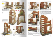 How to Make Buildings sample pages 78 and 79 showing brickwork painting and weathering
