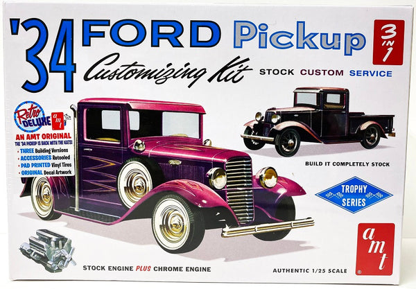 AMT1120 1934 Ford Pickup model kit front