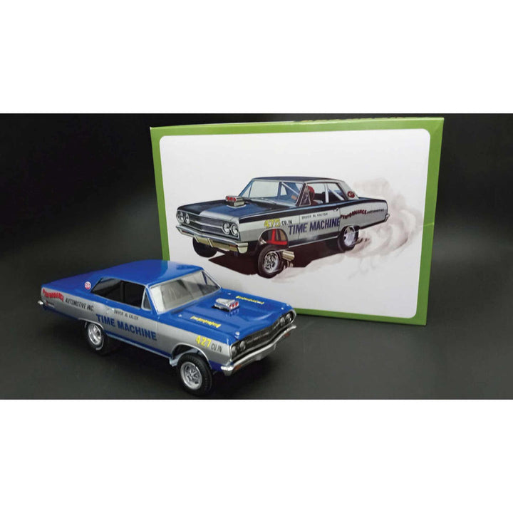 AMT 1965 Chevrolet Chevelle AWB Time Machine 1:25 scale model kit AMT1302