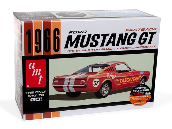 AMT 1966 Ford Mustang Fastback 2+2 1:25 scale model kit AMT1305