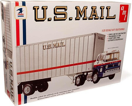 AMT 1:25USMAILTRK/USPSTRL Model Kit #AMT1326 product image