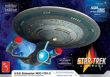 AMT Enterprise NCC-1701 1:1400 Model Kit #AMT1332M product image