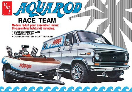 AMT 1975 Aqua Rod Race Team 1:25 Model Kit #AMT1338 product image