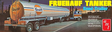 AMT Fruehauf Gulf Tanker 1:25 Model Kit #AMT1354 product image