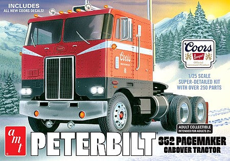 AMT 1/25 Peterbilt 352 Pacemaker COE Model Kit – 1375