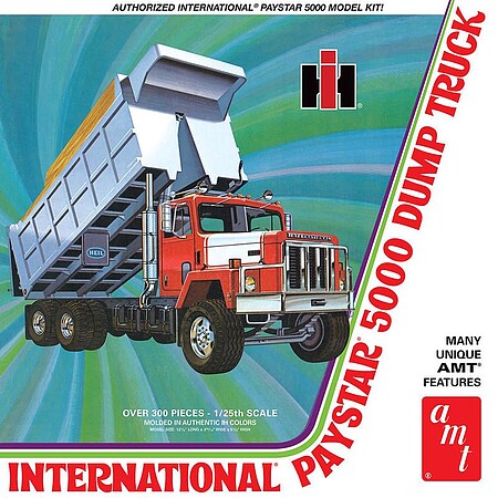 AMT 1/25 International Harvester Paystar 5000 Dump Truck Model Kit – 1381
