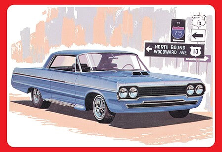 AMT 1964 Chevrolet Impala Super Street Rod, 1:25 Scale – AMT1396 exact product image