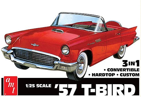 AMT 1957 Ford Thunderbird 1:25 scale model kit packaging