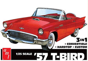 AMT 1957 Ford Thunderbird 1:25 scale model kit packaging