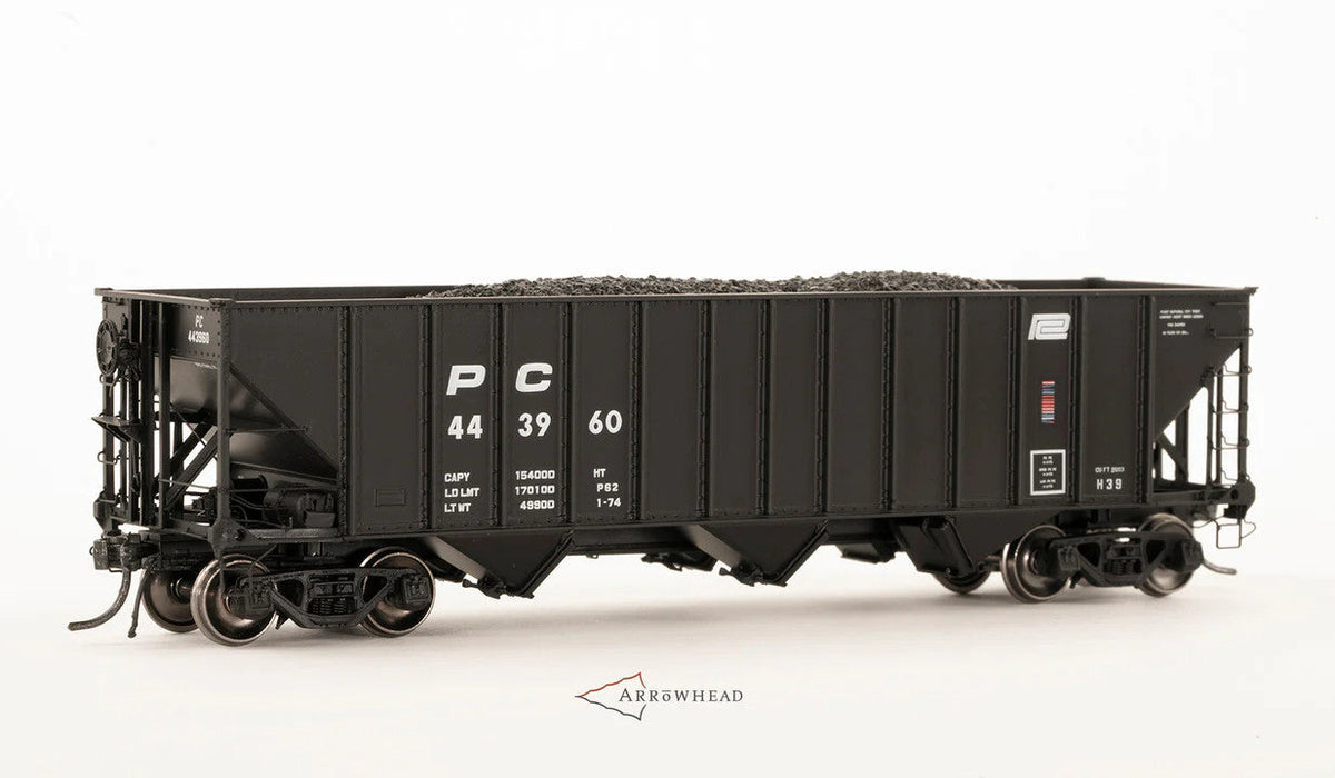 Arrowhead Models AHM10093 Penn Central Committee Design Hopper #443960 HO scale side view