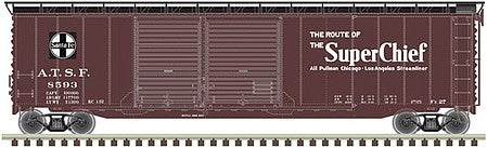 Atlas HO Santa Fe Chief 50 foot boxcar number 8593 ATL20006592