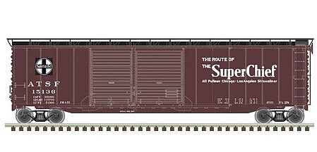 Atlas HO Santa Fe Chief 50 foot boxcar number 15136 ATL20006593