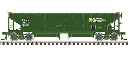 Atlas HO Scale BC 70-Ton Hopper #2504 – 20006798