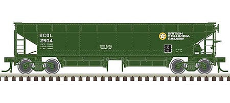 Atlas HO Scale BC 70-Ton Hopper #2509 – 20006799– product image
