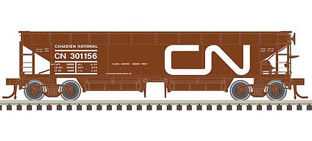 Atlas HO Scale Canadian National 70-Ton Hopper #301156 – 20006800– product image