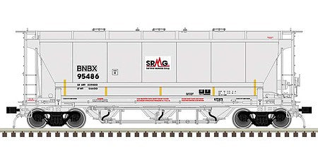 Atlas HO Scale BNBX 3230 Covered Hopper #95486 – 20006834– product image