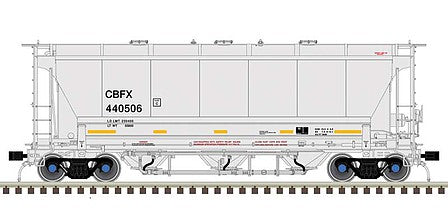 Atlas HO Scale CBFX 3230 Covered Hopper #440522 – 20006844