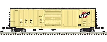 Atlas HO Scale Chicago & North Western 50-Foot Boxcar #155152 – 20007068– product image